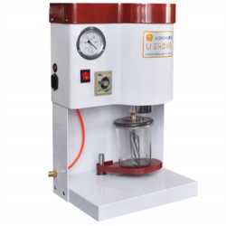 Lizong 150W Dental Lab Agar / Gypsum Vacuum Mixer Vacuum Mixing Machine