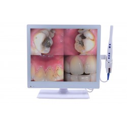 M-978 Dental 2-in-1 Wired Intraoral Camera with 17 Inch LED Monitor HDMI USB VGA