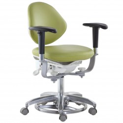 MDS-FC Dental Microscope Stool Dental Treatment Hygienist Stool with Armrest