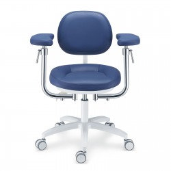 PLST-094-097 Dental Microscope Stool Operator Chair with Adjustable Swivel Armrest