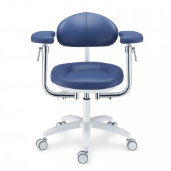 PLST-094-097 Dental Microscope Stool Operator Chair with Adjustable Swivel Armrest