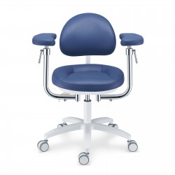 PLST-094-097 Dental Microscope Stool Operator Chair with Adjustable Swivel Armrest