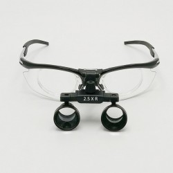 2.5X Dental Binocular Loupe Medical Surgical Glasses Antifogging