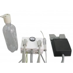 Portable Dental Turbine Unit Working with Compressor