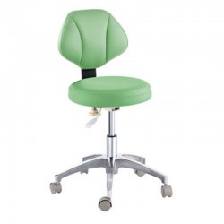 QY-D-90E Dental Operator Stool Dentist Assistant Hygienist Chair with Backrest