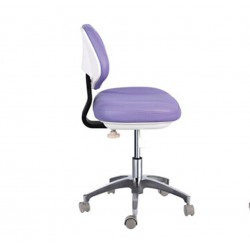 QY-D-90G Dental Assistant Hygienist Chair Dental Operator Stool Microfiber Leather