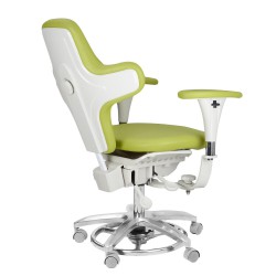 QY-MDS-E3 Dental Microscope Operator Stool Ergonomic Dentist Surgeon Stool PU Leather