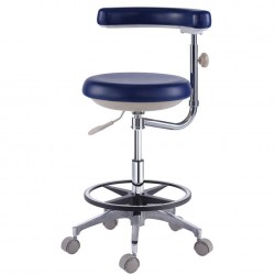 QY600 Adjustable Dental Hygienist Stool Ergonomic Dentist Assistant Stool with Armrest