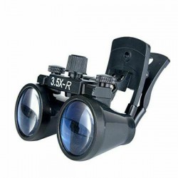 2.5X/3.5X-420mm Clip-On Dental Medical Surgical Binocular Loupe