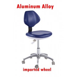 QY90G Ergonomic Dental Hygienist Stool Dental Assistant Chair with Backrest