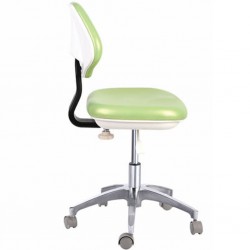 QY90G Ergonomic Dental Hygienist Stool Dental Assistant Chair with Backrest