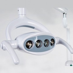 Saab P102A Mobile 15W Shadowless Dental Operatory Light Dentist Oral Lamp Floor Standing Type