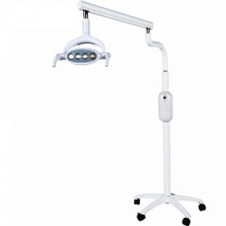 Saab P102A Mobile 15W Shadowless Dental Operatory Light Dentist Oral Lamp Floor Standing Type