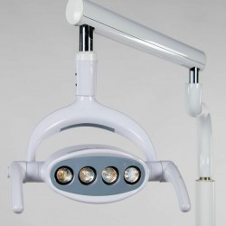 Saab P102A Mobile 15W Shadowless Dental Operatory Light Dentist Oral Lamp Floor Standing Type