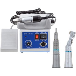 Shiyang N3S Dental Lab Micro Motor +Contra-angle + Straight + Air Motor Fit Marathon