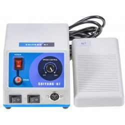 Shiyang N7 Dental Lab Micro Motor Polishing 35K RPM Control Pedal Fit Marathon