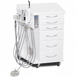 TPC OMC2375CV-SL/ OMC2375CV Mobile Dental Delivery Cabine System Cart Unit with Air Compressor