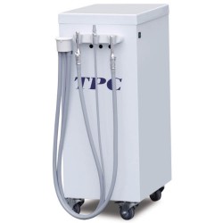 TPC PC-2530 Portable Dental Suction Unit Mobile High Volume Vacuum Pump