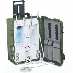 TPC PC2630 Portable Dental Unit with Compressor +3-way Syringe