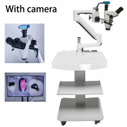 Trolley Type 5W Dental Endodontic Operating Microscope with Camera