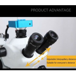 Trolley Type 5W Dental Endodontic Operating Microscope with Camera