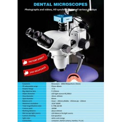 Trolley Type 5W Dental Endodontic Operating Microscope with Camera