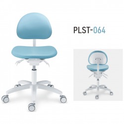 TYTC PLST-064-067 Dental Hygienist Chair Ergonomic Dentist Operator Stool with Backrest