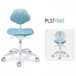 TYTC PLST-064-067 Dental Hygienist Chair Ergonomic Dentist Operator Stool with Backrest