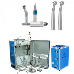 Greeloy® GU-P206 Portable Dental Unit with Compressor & Handpiece Kit