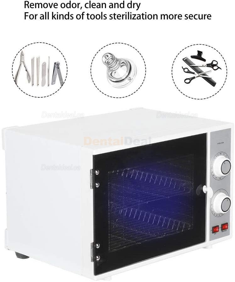 25L UV Ozone Sterilizer Disinfection Cabinet for Dental Manicure Beauty Salon Spa