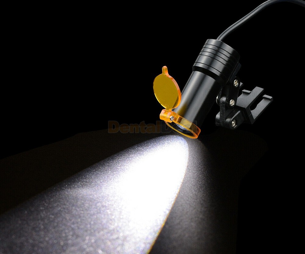 3.5X Dental Surgical Loupe + 5W LED Headlight with Filter + Aluminum Box