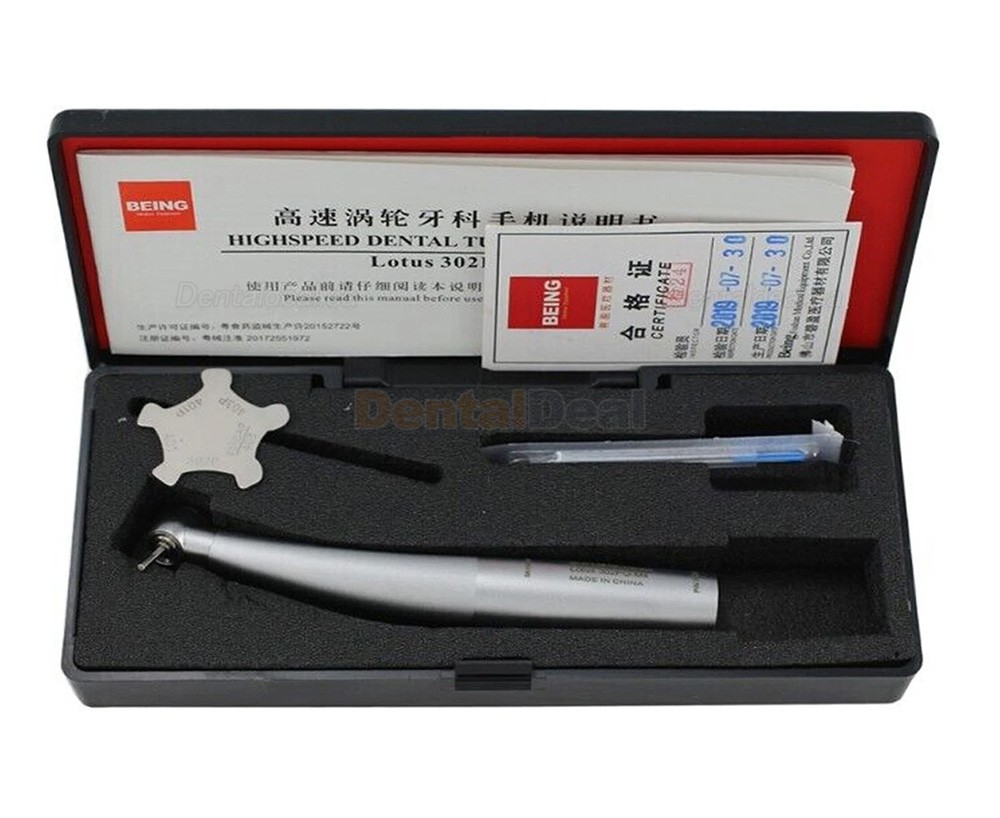 BEING 303PQ/303 PBQ Dental Fiber Optic Turbine Handpiece Fit KaVo MULTIflex Coupling Standard Head