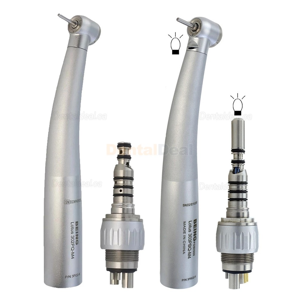 BEING 303PQ/303 PBQ Dental Fiber Optic Turbine Handpiece Fit KaVo MULTIflex Coupling Standard Head