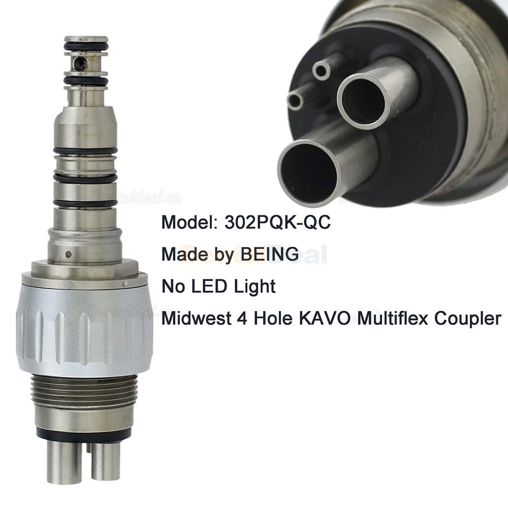 BEING 303PQ/303 PBQ Dental Fiber Optic Turbine Handpiece Fit KaVo MULTIflex Coupling Standard Head