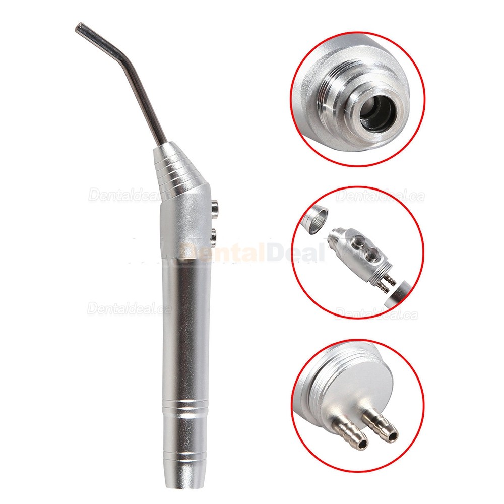 5Pcs Dental Triple Syringe 3 Way Syringe Handpiece Nozzles Tips