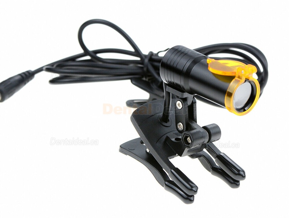 5W Dental Medical LED Headlight with Filter Clip-on Headlight for Loupes