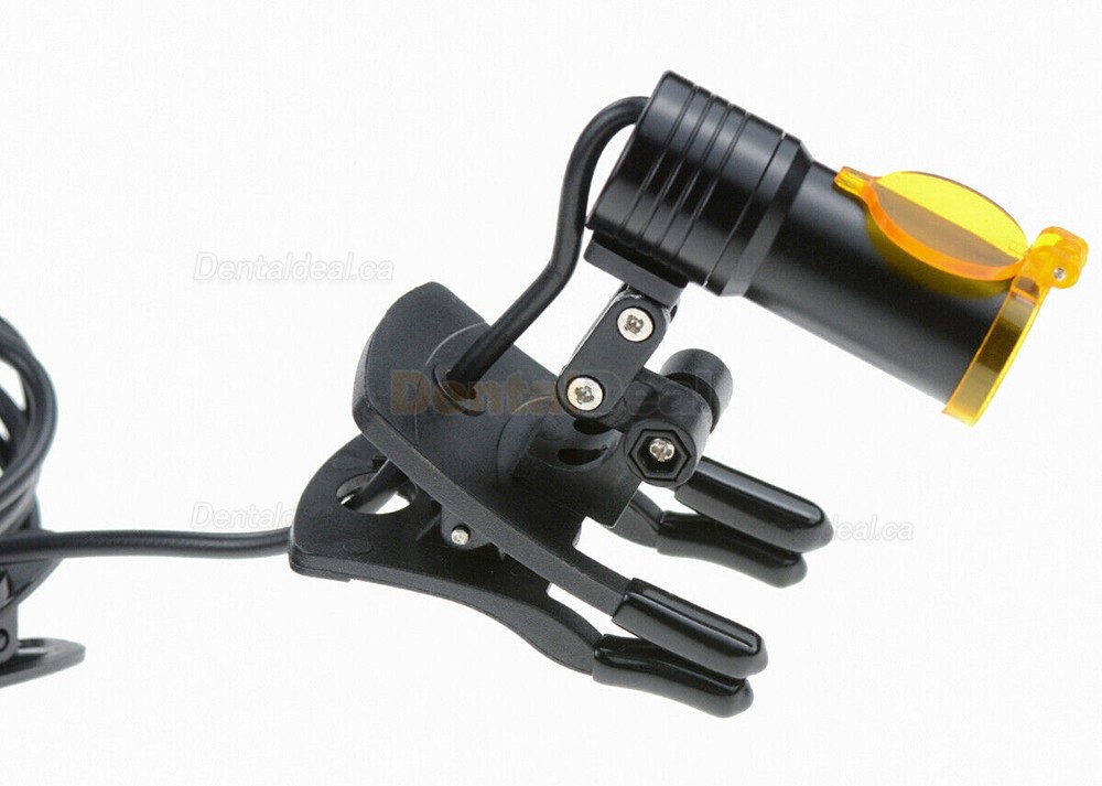 5W Dental Medical LED Headlight with Filter Clip-on Headlight for Loupes
