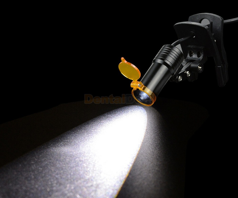 5W Dental Medical LED Headlight with Filter Clip-on Headlight for Loupes