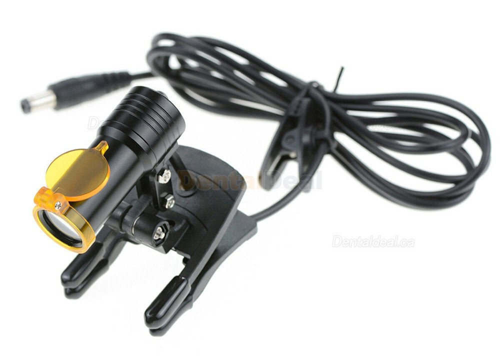 5W Dental Medical LED Headlight with Filter Clip-on Headlight for Loupes