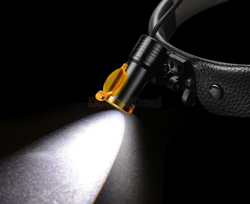 5W Dental Medical LED Headlight with Filter Headband Surgical Headlamp