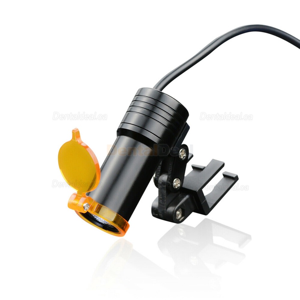 5W Dental Medical LED Headlight + Filter & Belt Clip for Surgical Loupes