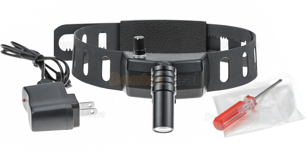 5W Dental Wireless LED Headlight ENT Medical Headband Head Lamp