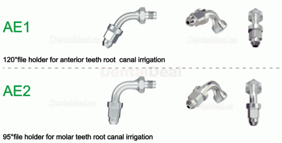 10Pcs Refine&reg; Ultrasonic Scaler Tips A1 A2 AE1 AE2 Fit Amdent LM Ultrasonic Scaler