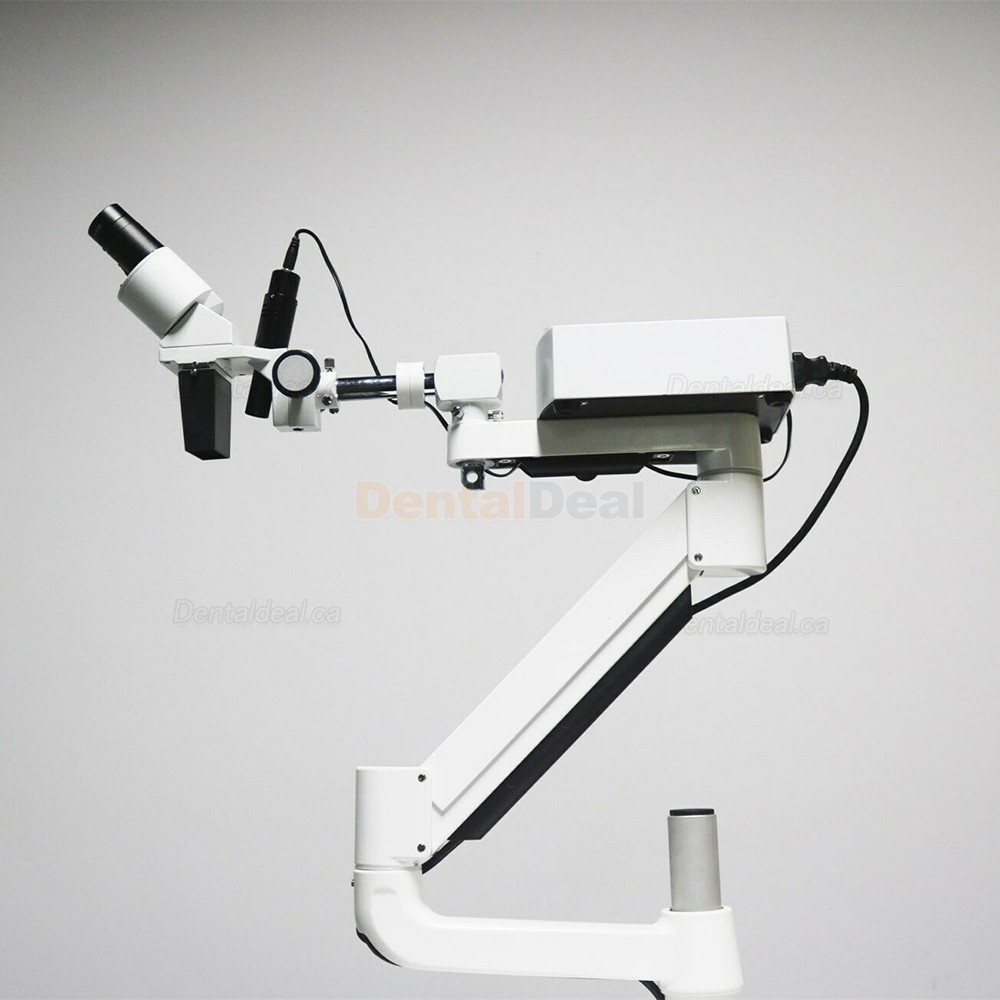 Dental Surgical Operating Microscope with 5W LED Light ＆ Mobile Trolley Cart