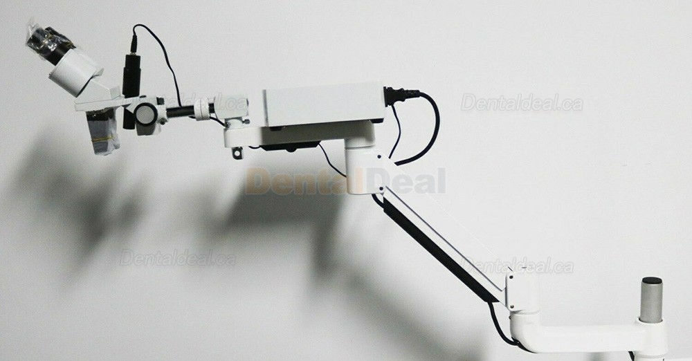Dental Surgical Operating Microscope with 5W LED Light ＆ Mobile Trolley Cart