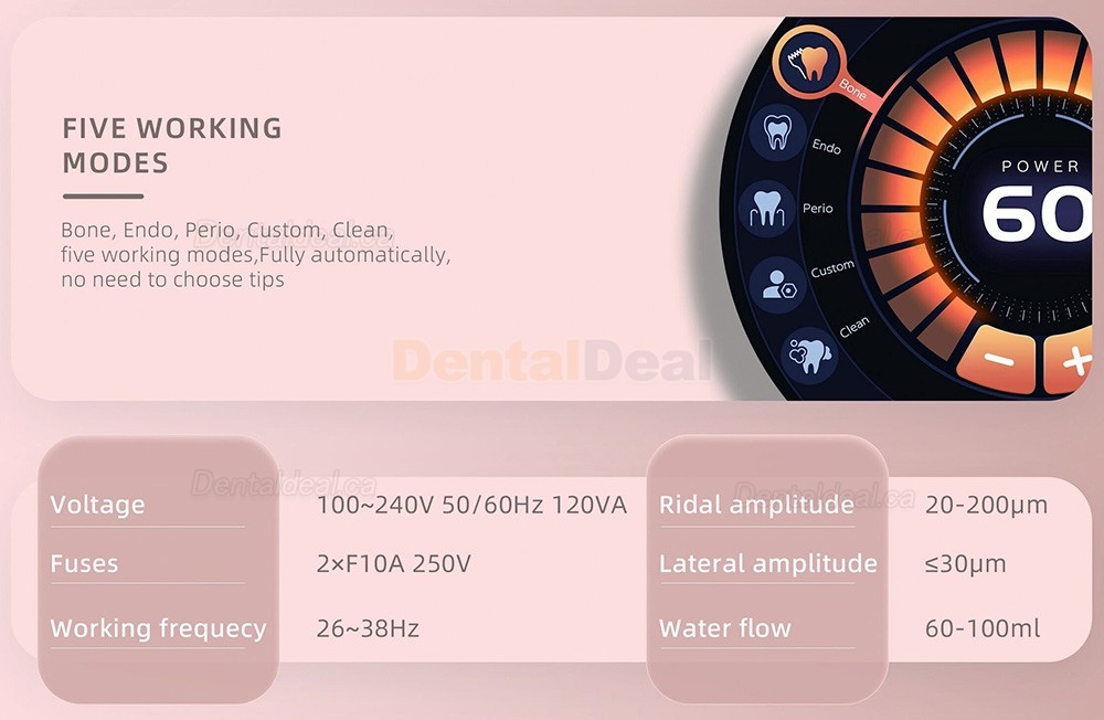 Pluspower&reg; Ai Surgery Pro Ultrasonic Piezo Surgery Machine Piezosurgery Unit