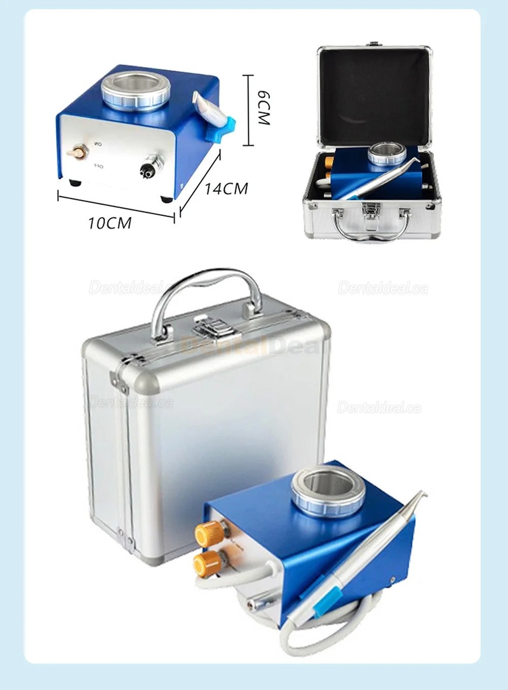 Dental Air Polisher Prophy Sandblasting Machine 2/ 4H