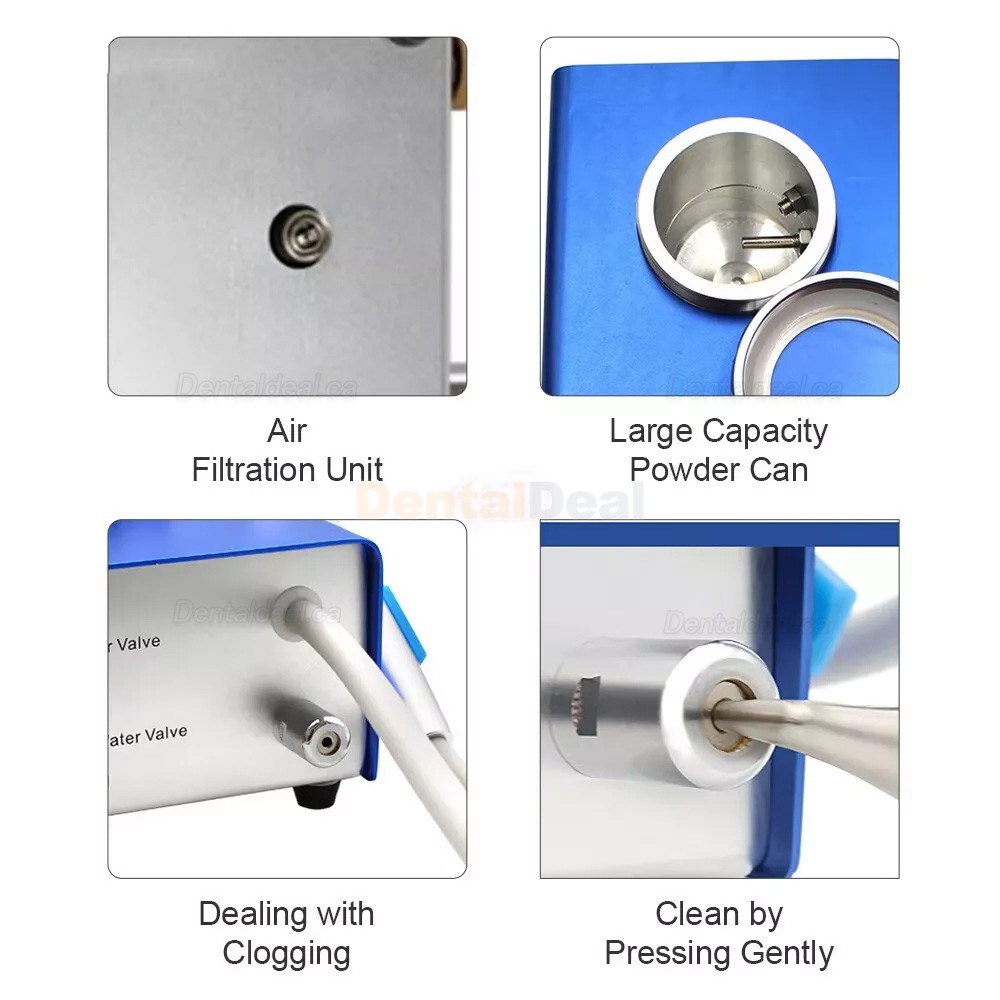Dental Air Polisher Prophy Sandblasting Machine 2/ 4H