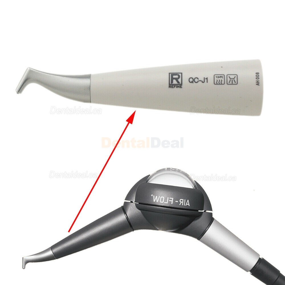 Dental Air Prophy Nozzle Fit EMS Handy 2+ Polisher Handpiece 120&deg; Head