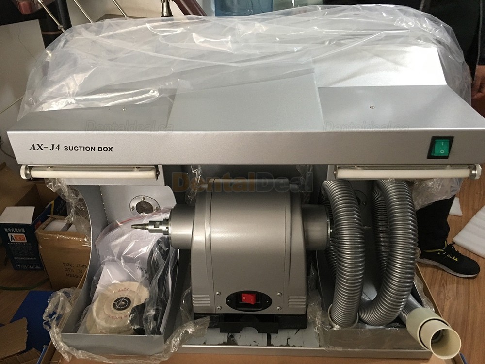 AiXin&reg; AX-J4 370W Dental Lab Polishing Lathe Machine 3000RPM